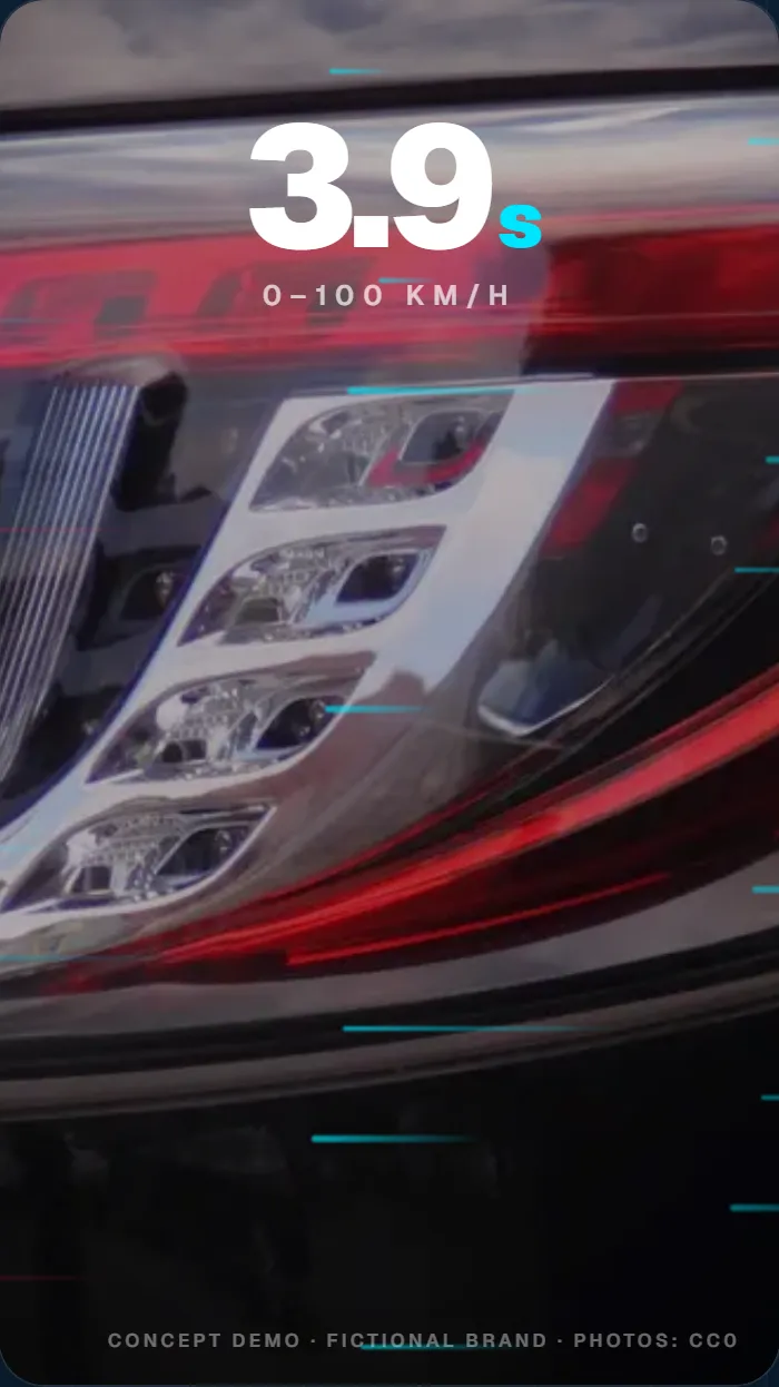 VOLTA — Automotive · EV launch (concept demo)